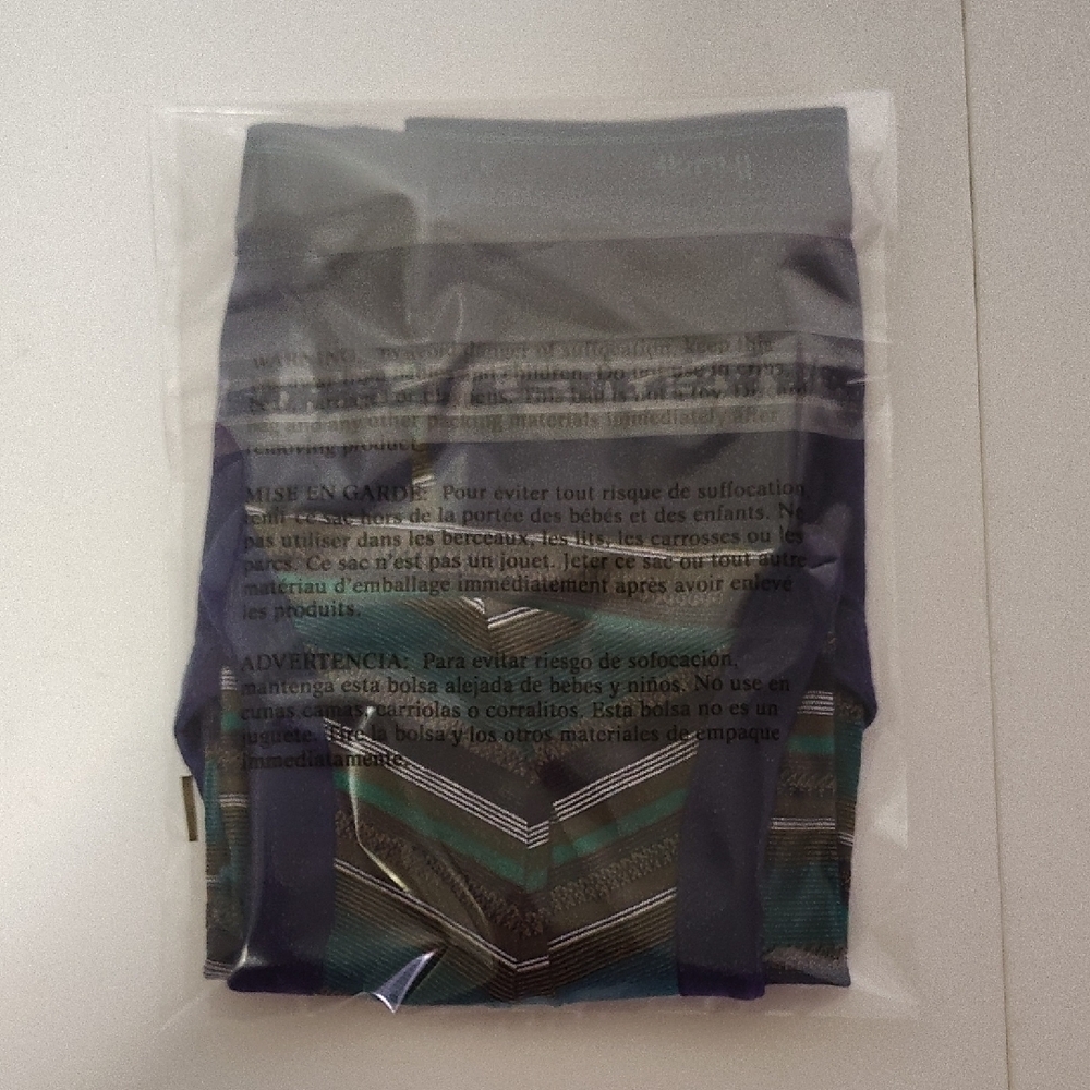 Vtg Rare Men's Multicolor Striped Briefs Sz Small - Picture 5 of 5